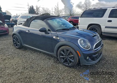 2012 Mini Cooper Roadster S z USA, uszkodzony, nr VIN WMWSY3C53CT144300